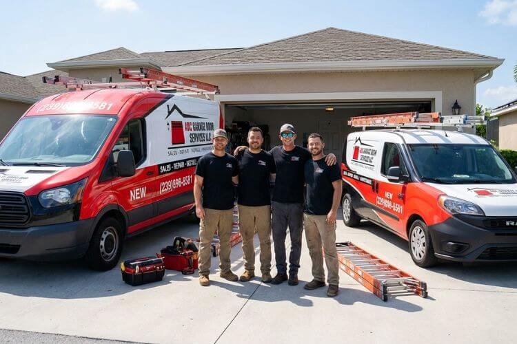 ABC Garage door crow